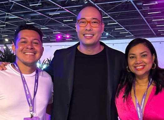Alberto Ferreira em evento de marketing